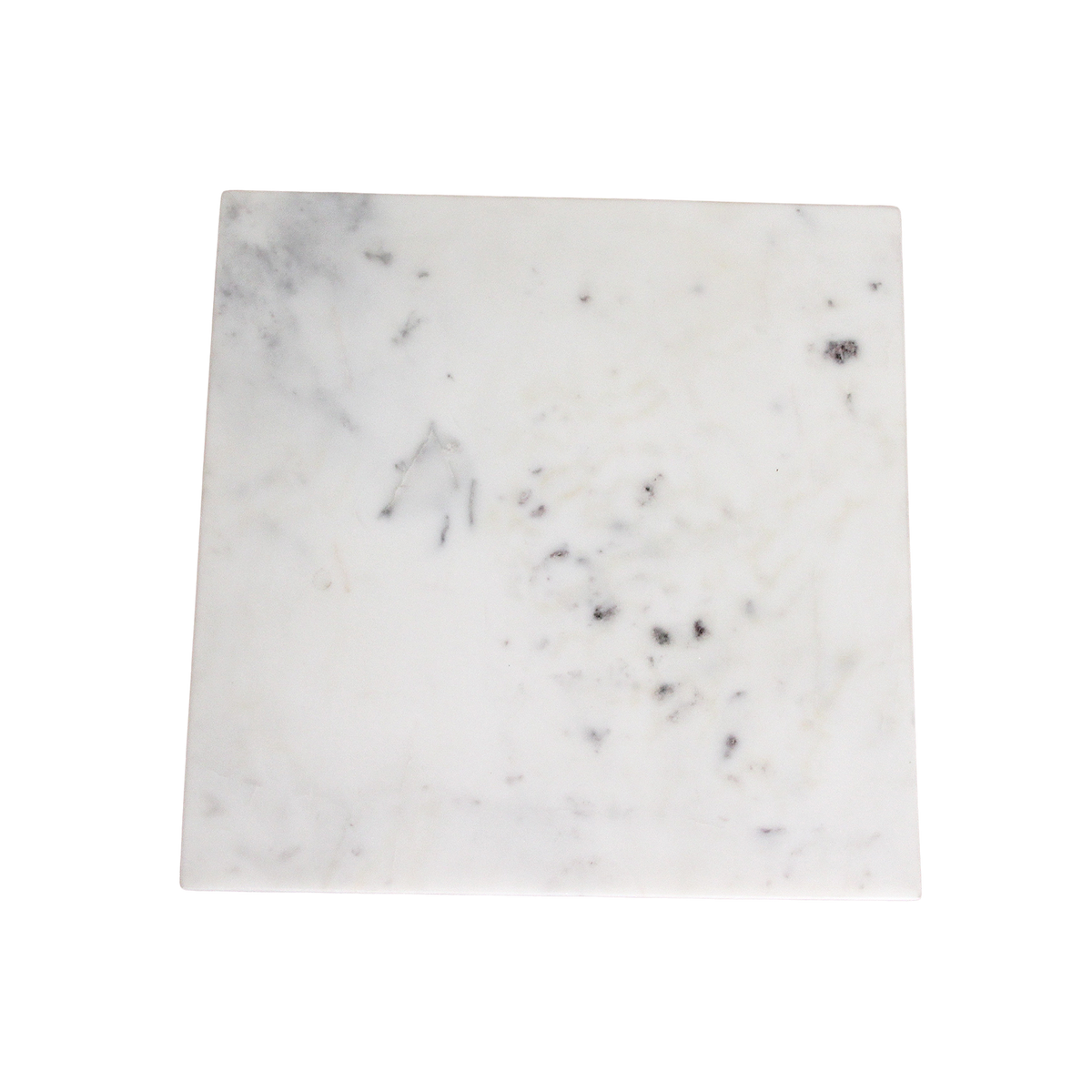 Beijing hvidt marmorsidebord - 35x35x50 cm