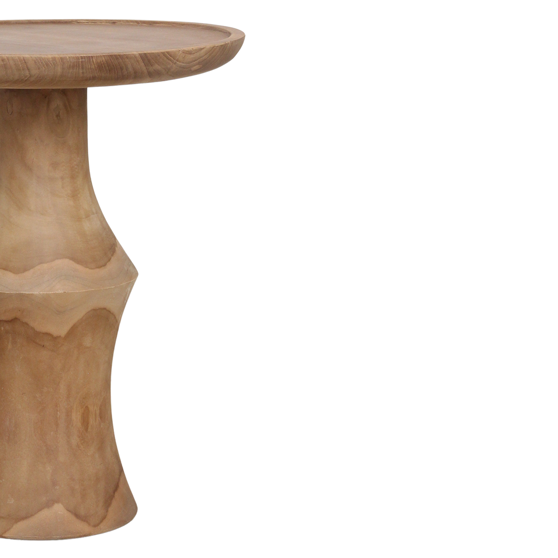 Nero sidebord i teaktræ Dawn - naturlig teak