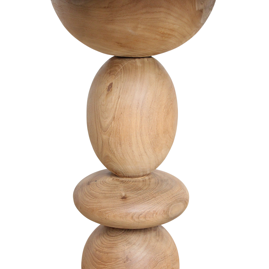 Bistro-havebord i teaktræ - Ø 69 cm