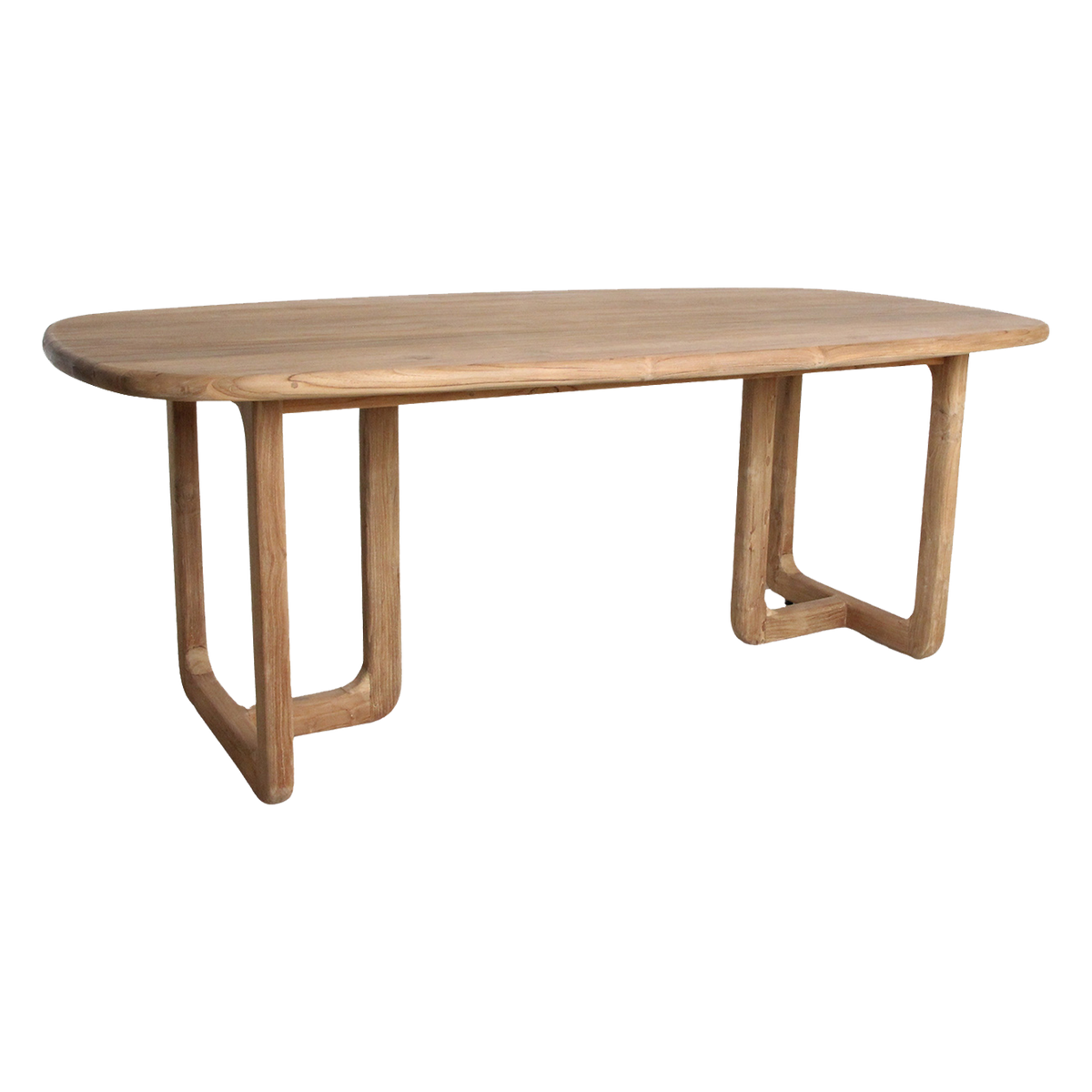 Invierno spisebord i teak - 200 cm