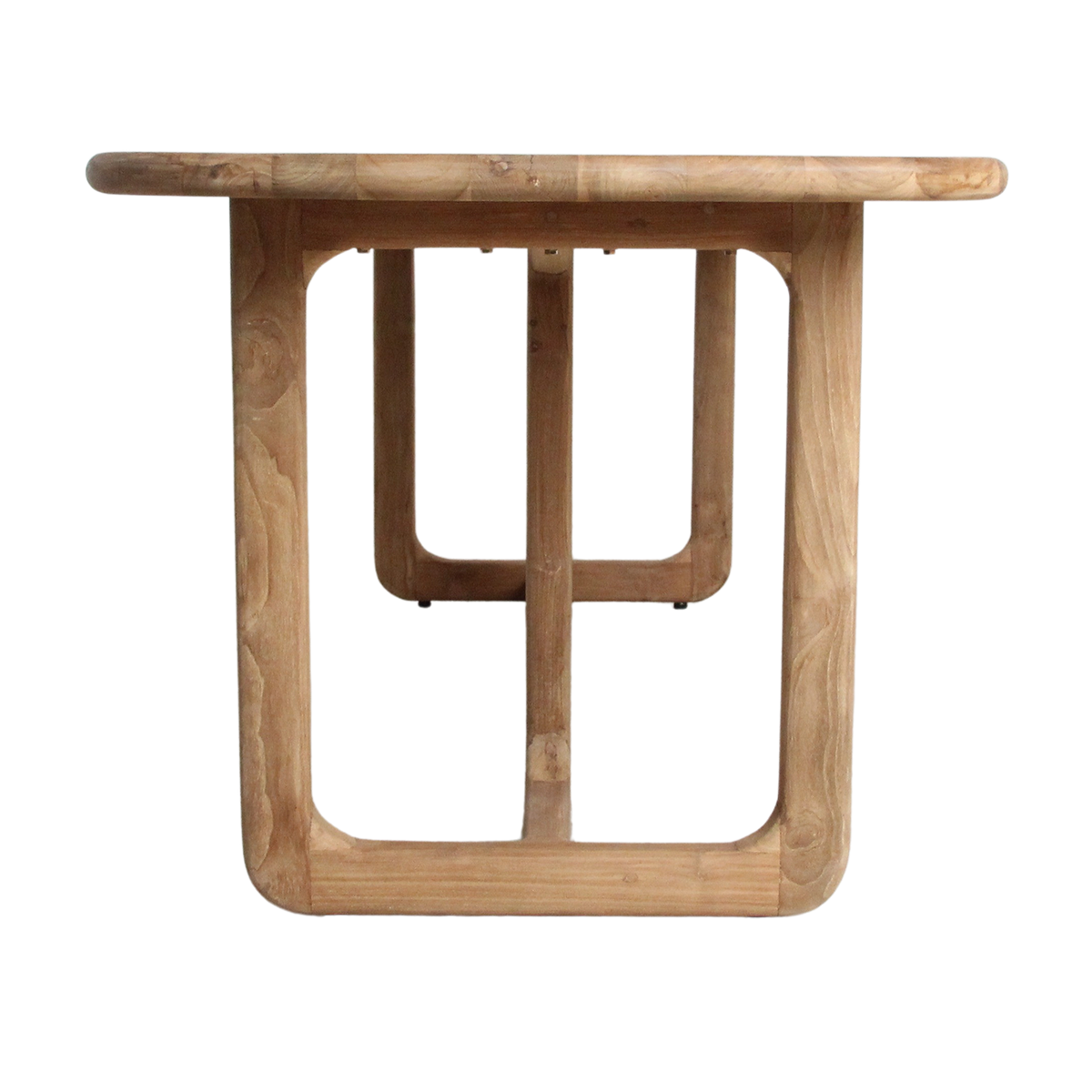 Invierno spisebord i teak - 200 cm