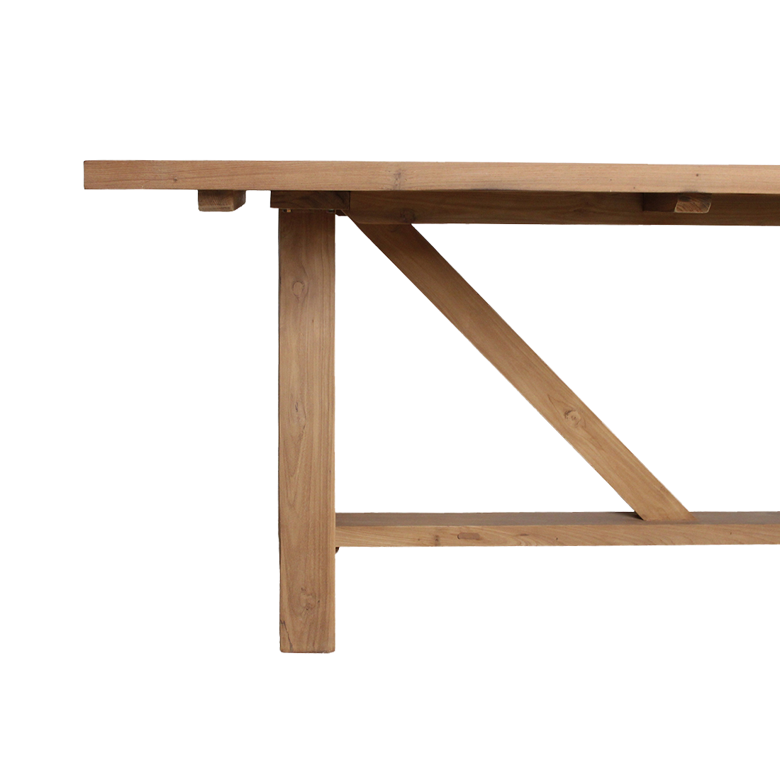 Soleado teaktræ havebord 200 cm