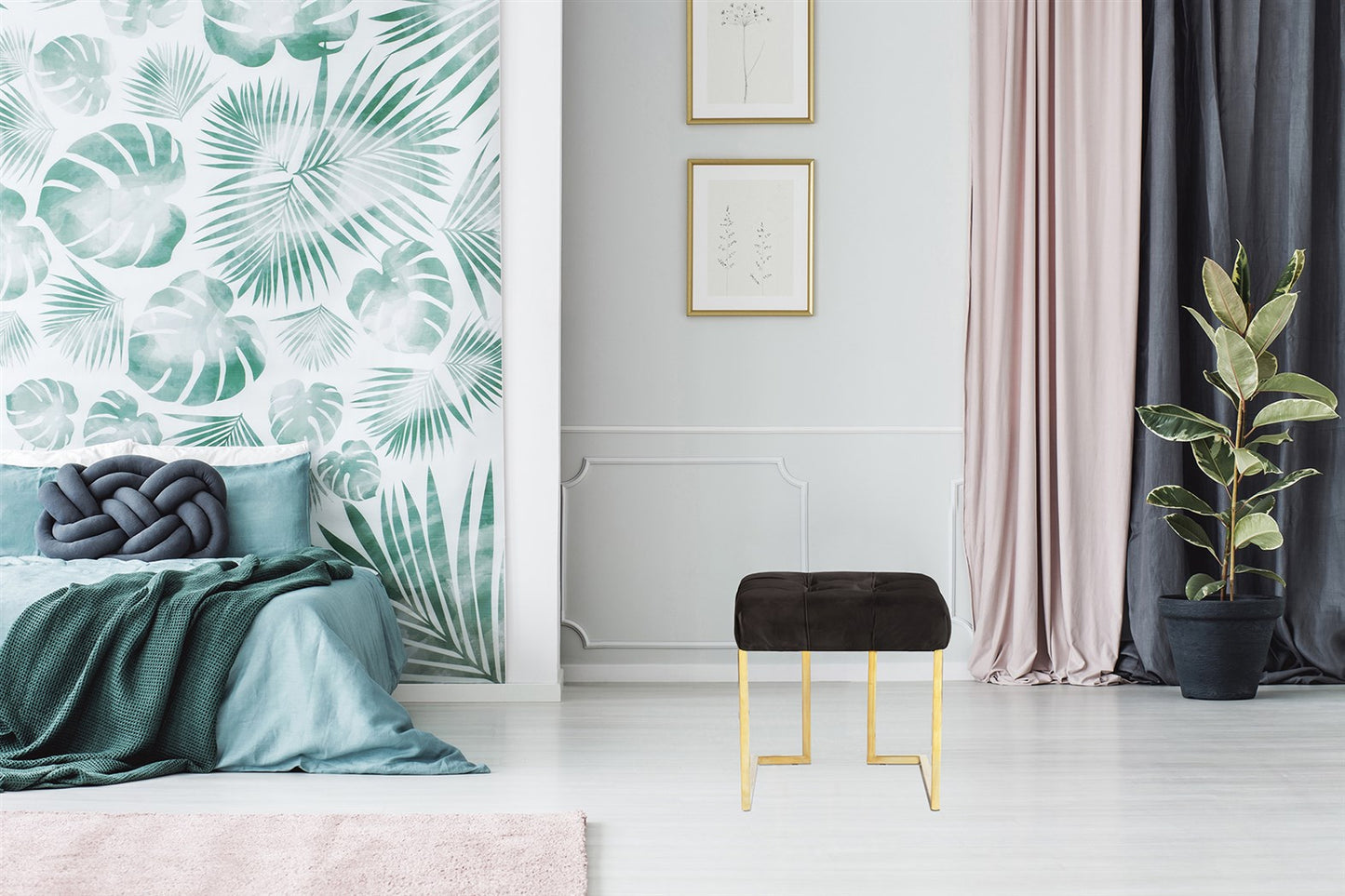 Puf Rare 100 – Sort - Nordic Unique