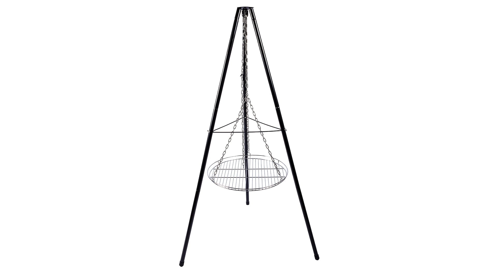 El Paso BBQ Bålfad Tripod – Sort/Sølv - Nordic Unique