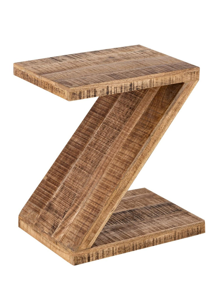 Sidebord i mangotræ Z-form