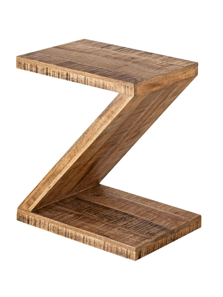 Sidebord i mangotræ Z-form