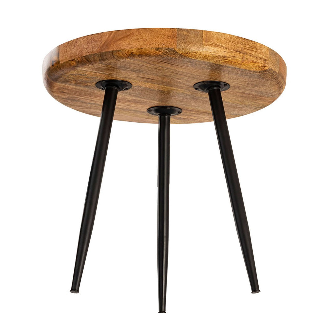 Sidebord i træ rundt Ø40xH40cm 2. sortering