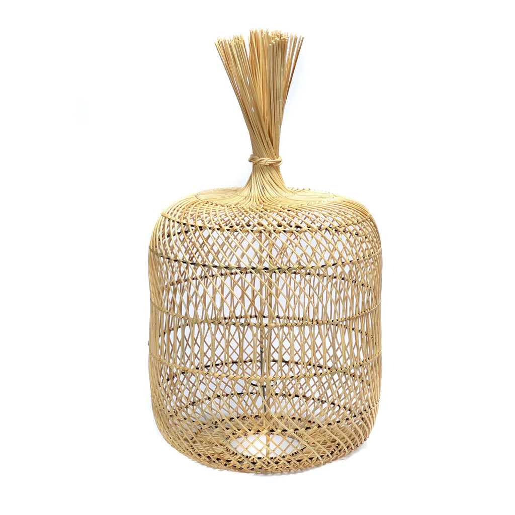Dumpling Gulvlampe - Lampe Vedhæng - Naturlig - L
