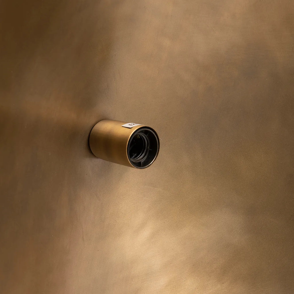 Lykke Cookie Vedhæng Lampe - Messing - XL