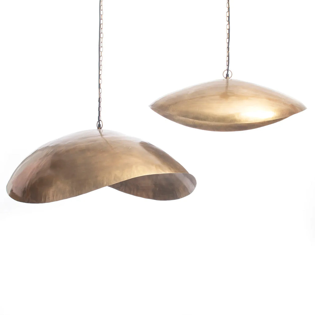 Lykke Cookie Vedhæng Lampe - Messing - XL