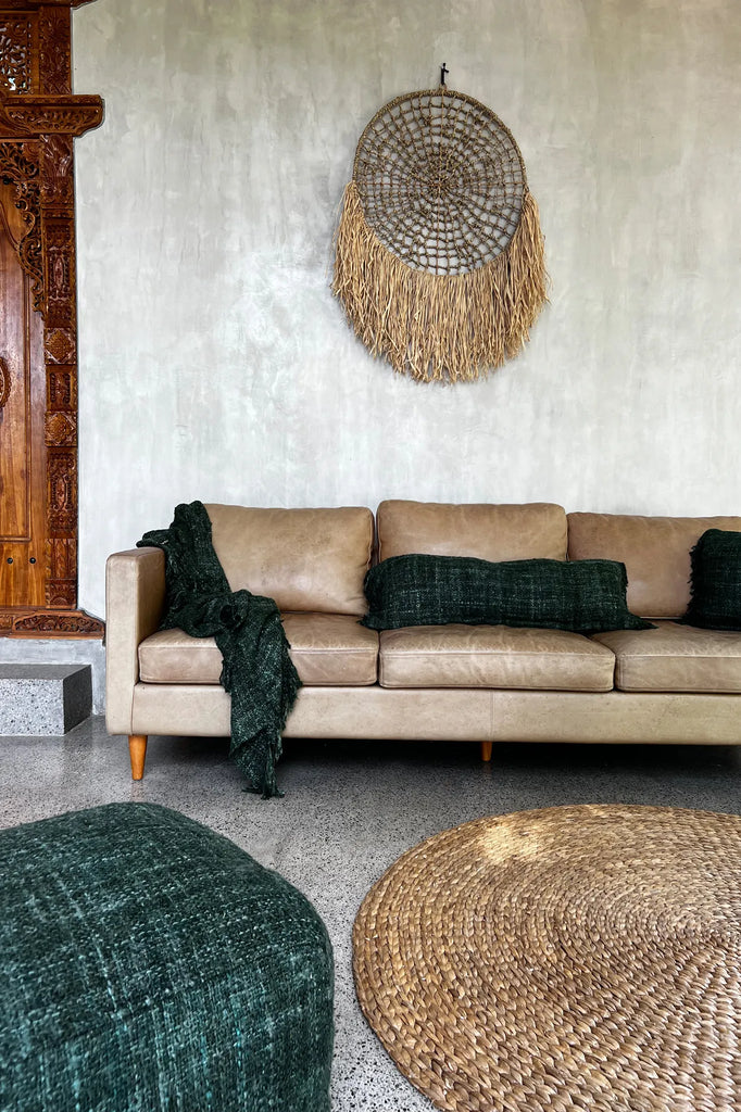 Oh My Gee Pudebetræk - Skovgrøn - 35x100cm