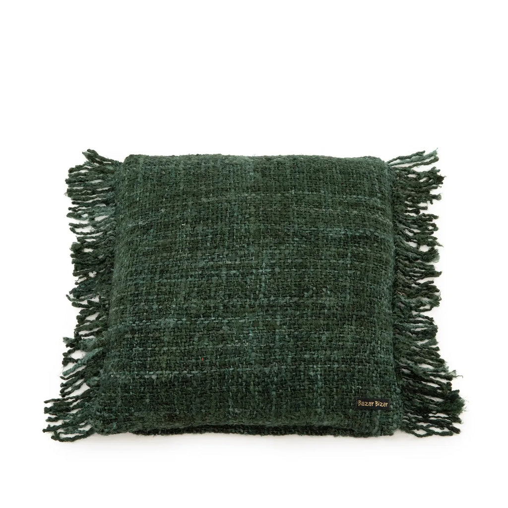 Oh My Gee Pudebetræk - Skovgrøn - 40x40cm
