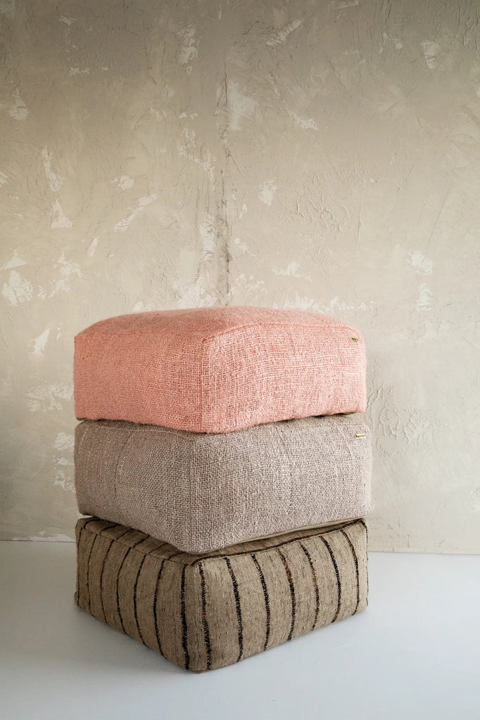 Oh My Gee Puf - Beige Sort