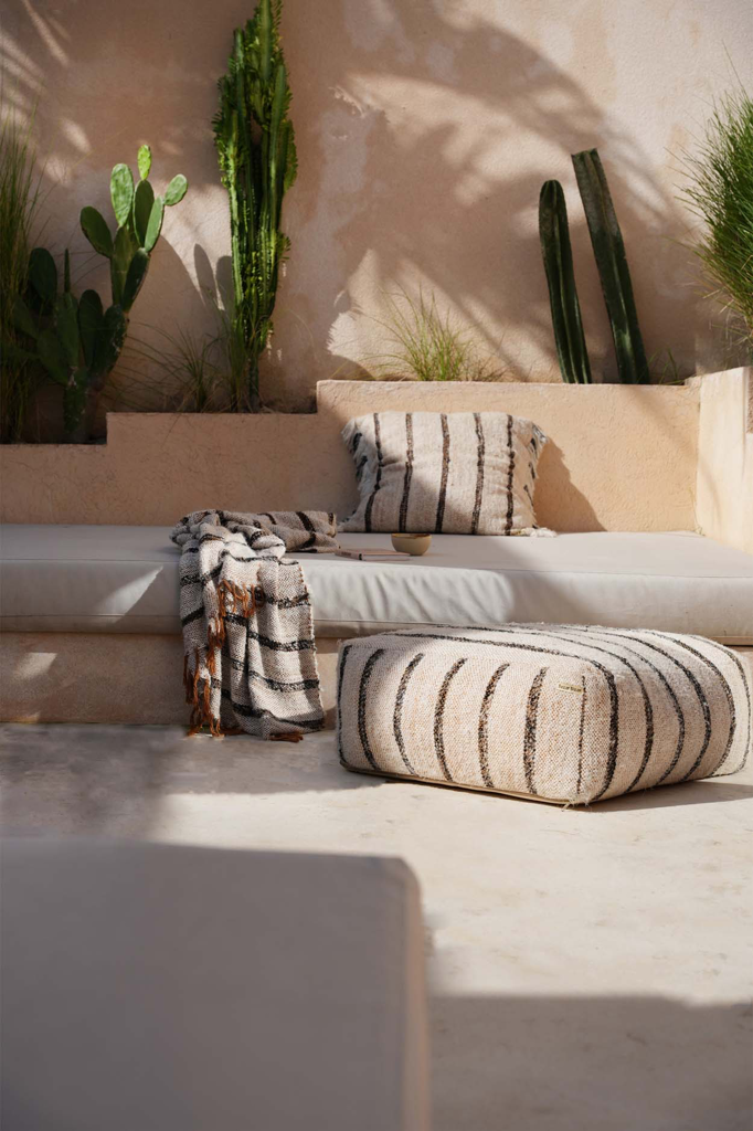 Oh My Gee Puf - Bohemian White