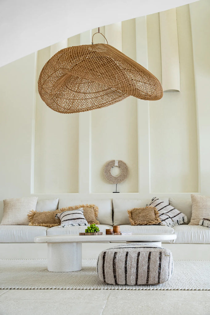 Oh My Gee Puf - Bohemian White