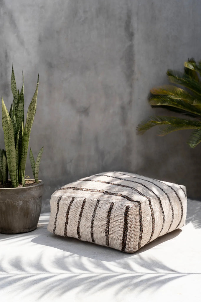 Oh My Gee Puf - Bohemian White