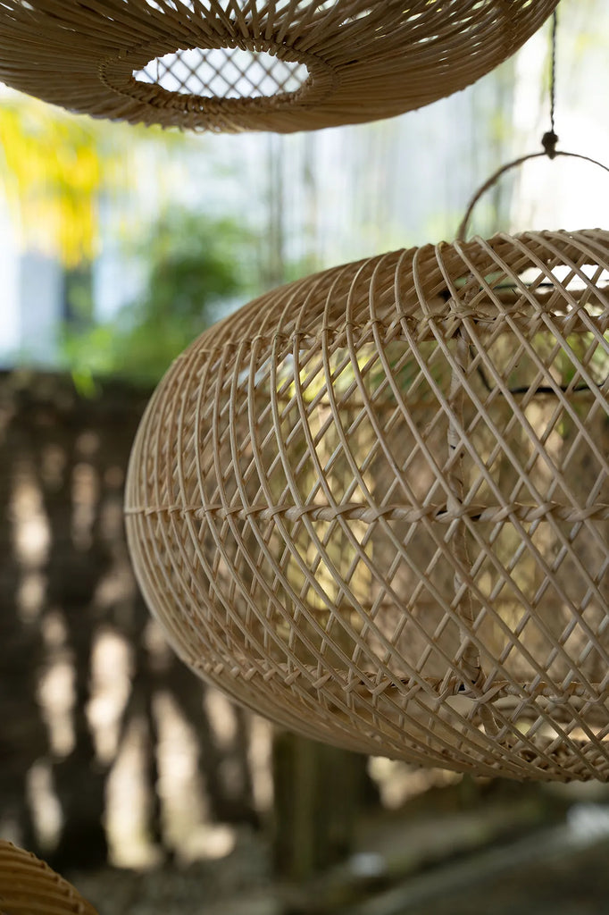 Helt Lampe Vedhæng - Naturlig - S