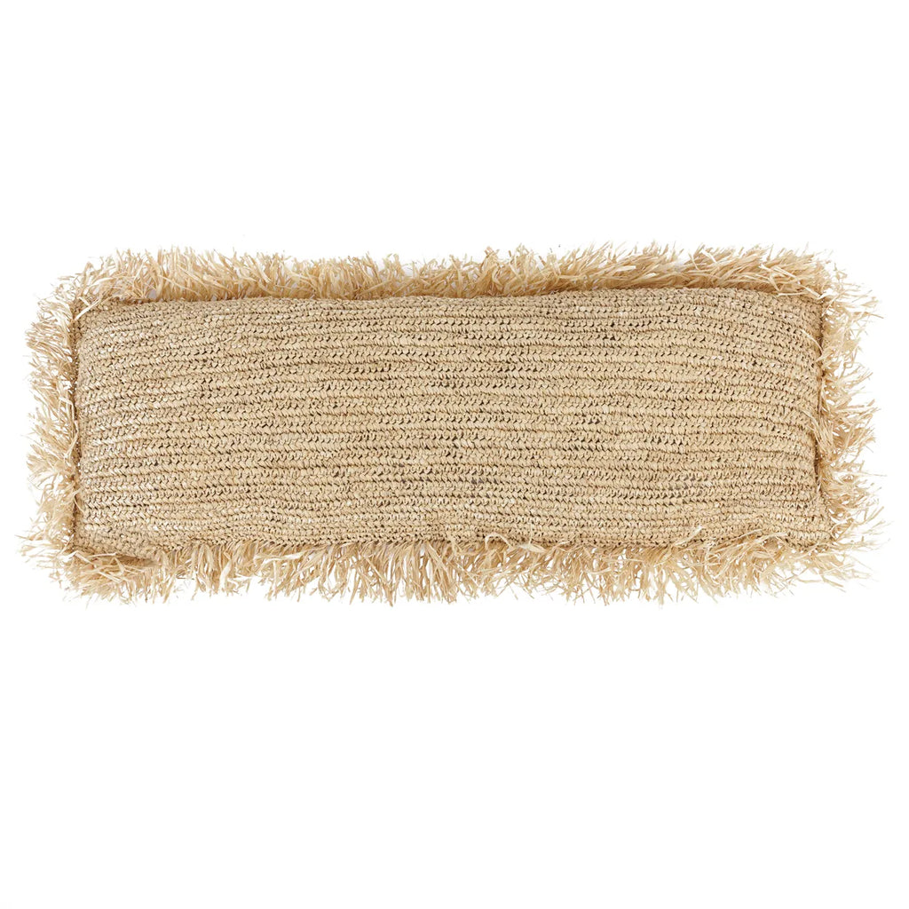 Raffia Pudebetræk Rektangulær - Naturlig - 35x100cm