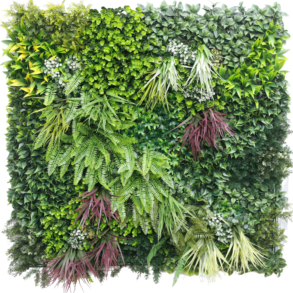 Kunstig plante panel Paradise 100x100 cm UV
