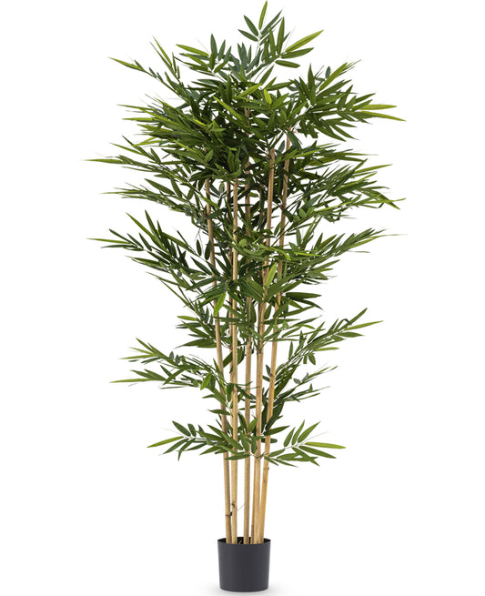 Kunstig bambusplante 210 cm