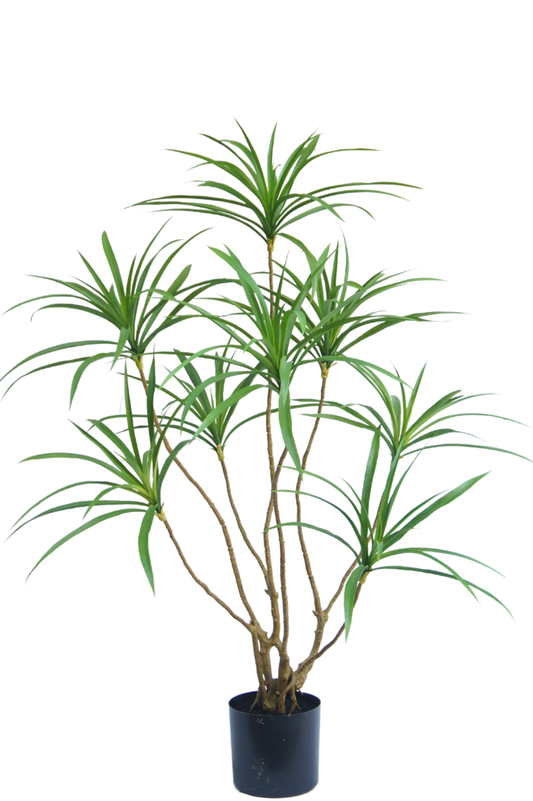 Kunstig Dracaena-plante 120 cm