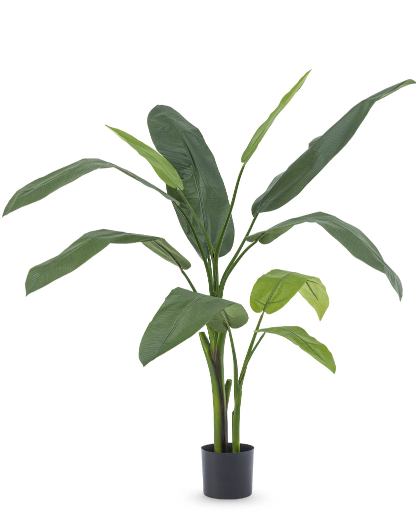 Kunstig plante Heliconia Deluxe 140 cm silke