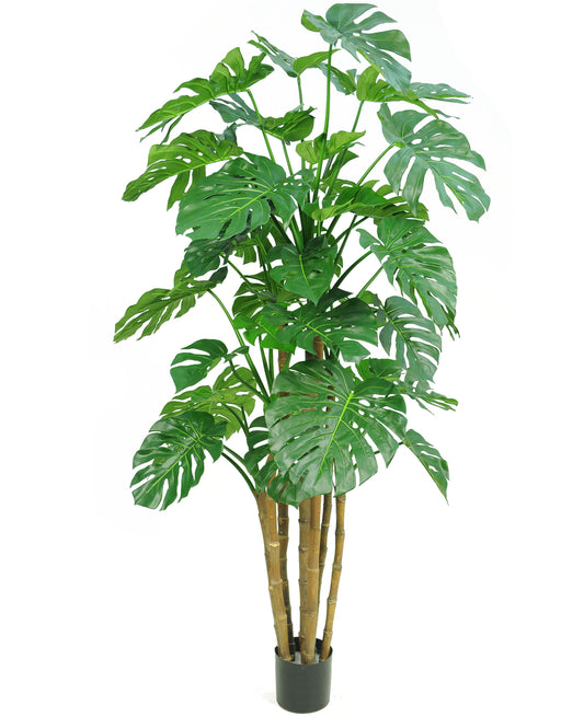 Kunstig Monstera-plante 210 cm