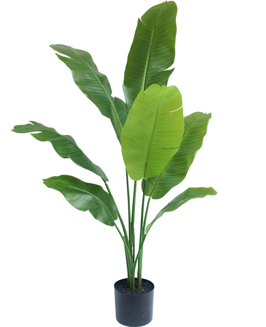 Kunstig plante Strelitzia Nicolai 120 cm