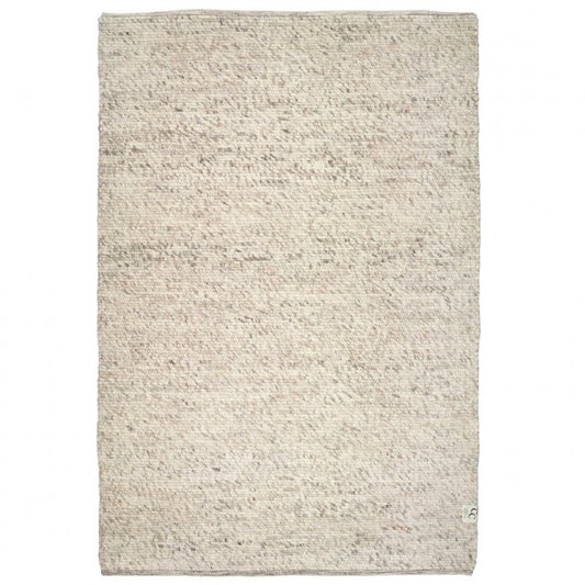 Merino Tæppe 140x200cm - Naturlig Beige