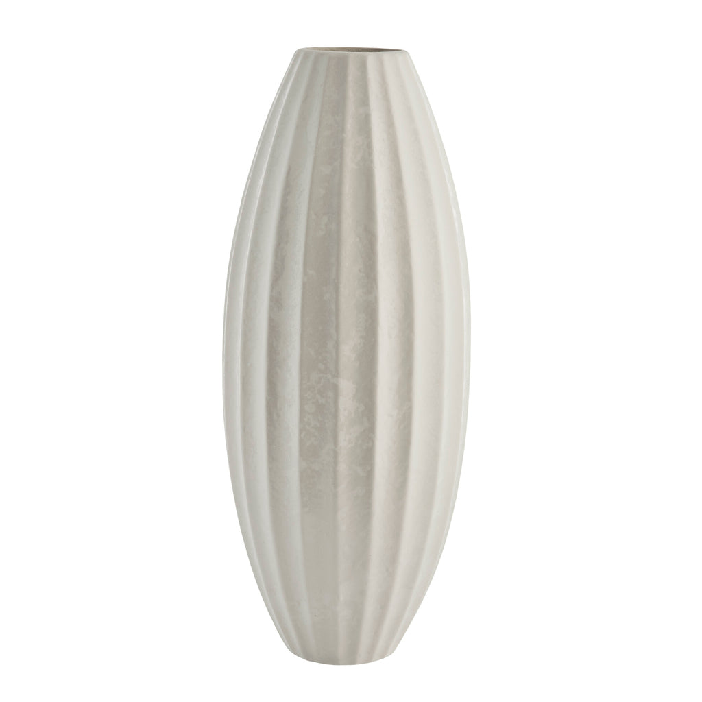 Esme dekoration vase H51 cm. hvid