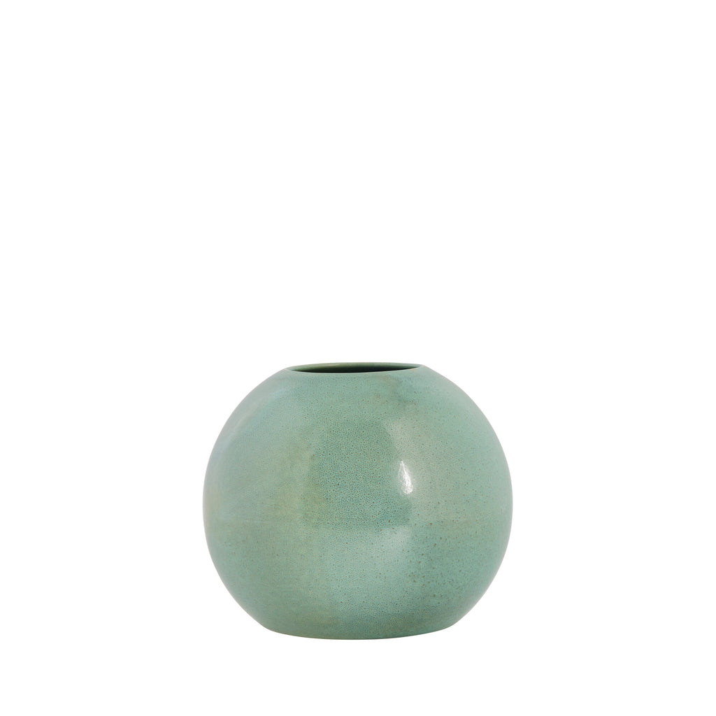 Eslia dekorationsvase H20 cm. mørk mint