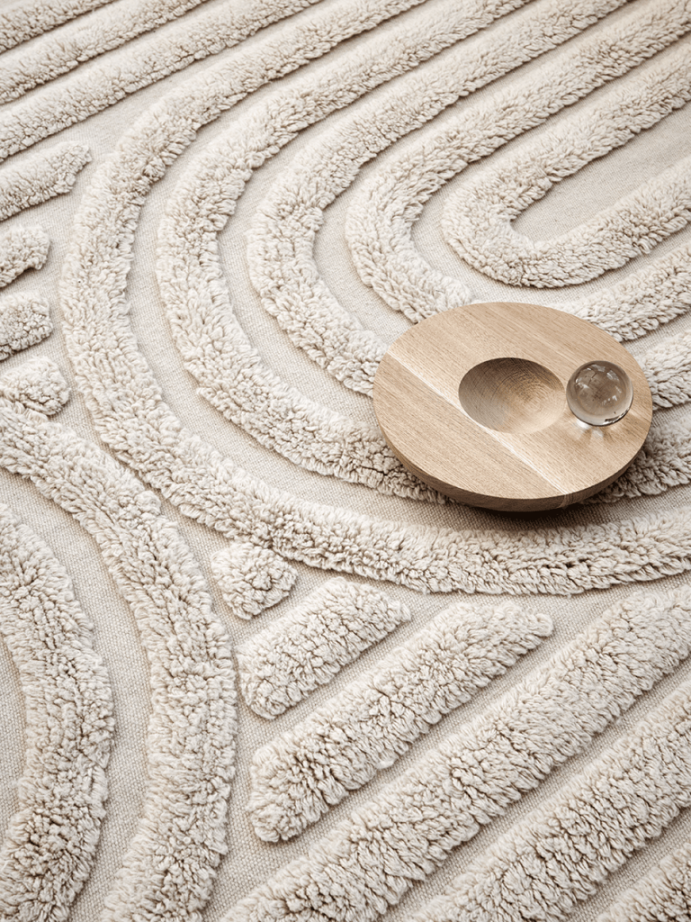 Kurve 170x230 Naturlig Beige