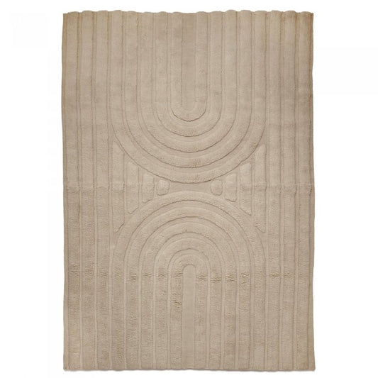 Kurve 200x300 Naturlig Beige