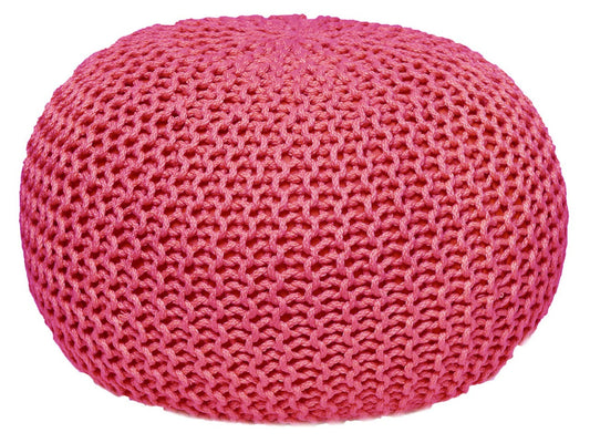 Puf/strikpuf premium Ø55cm 100% vandtæt pink