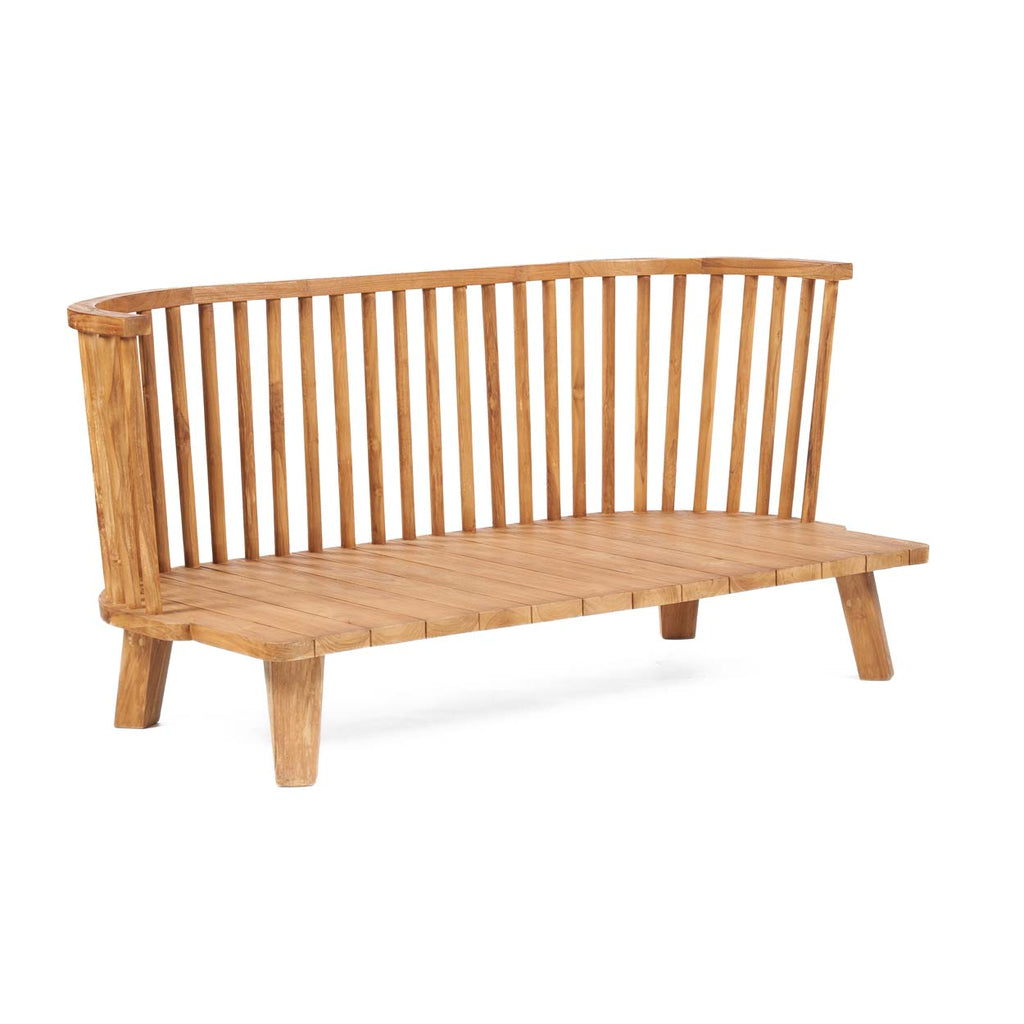Malawi To-personers Sofa - Naturlig sort