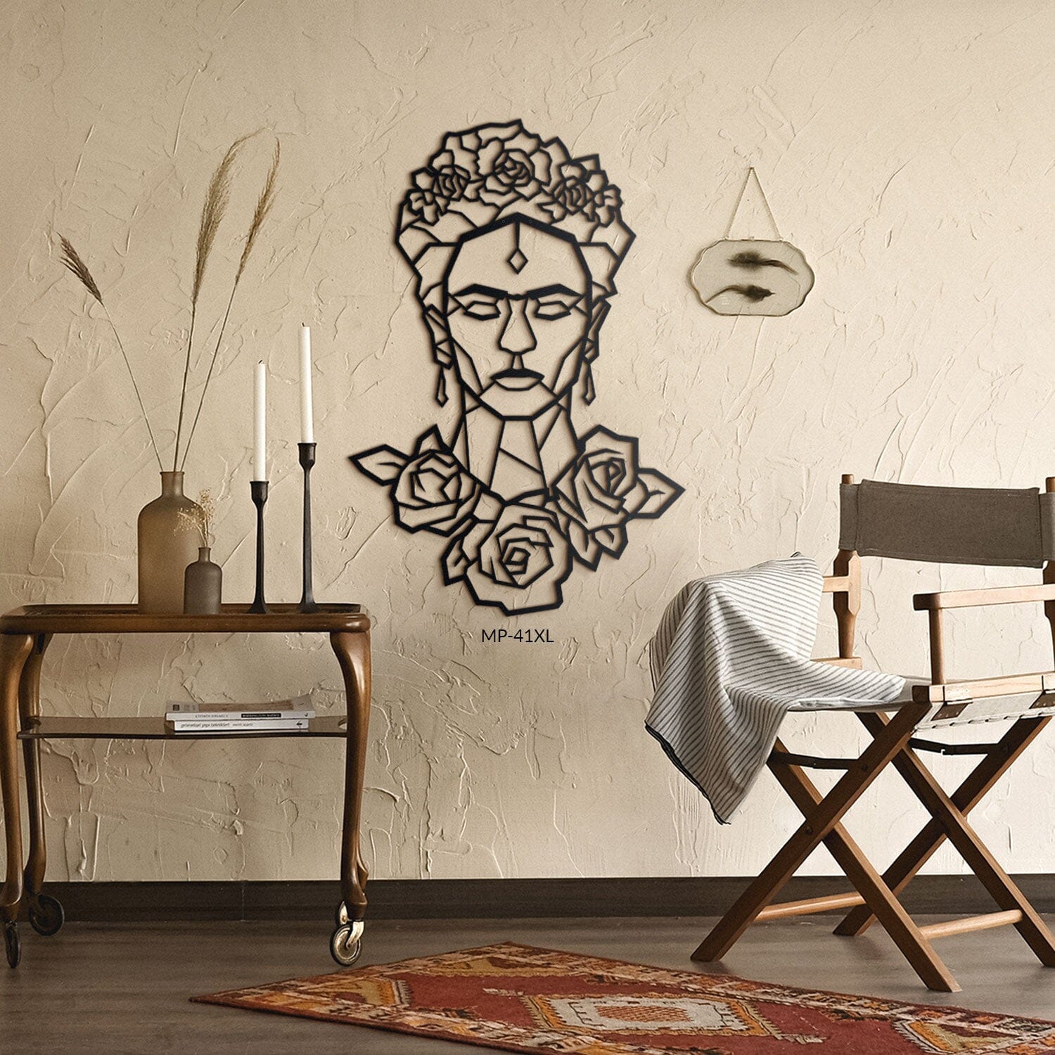 Frida, Metal Vægdekoration, Nordic Unique